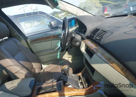 2002 BMW X5 3.0I из США, поврежденный, VIN 5UXFA53512LP28860